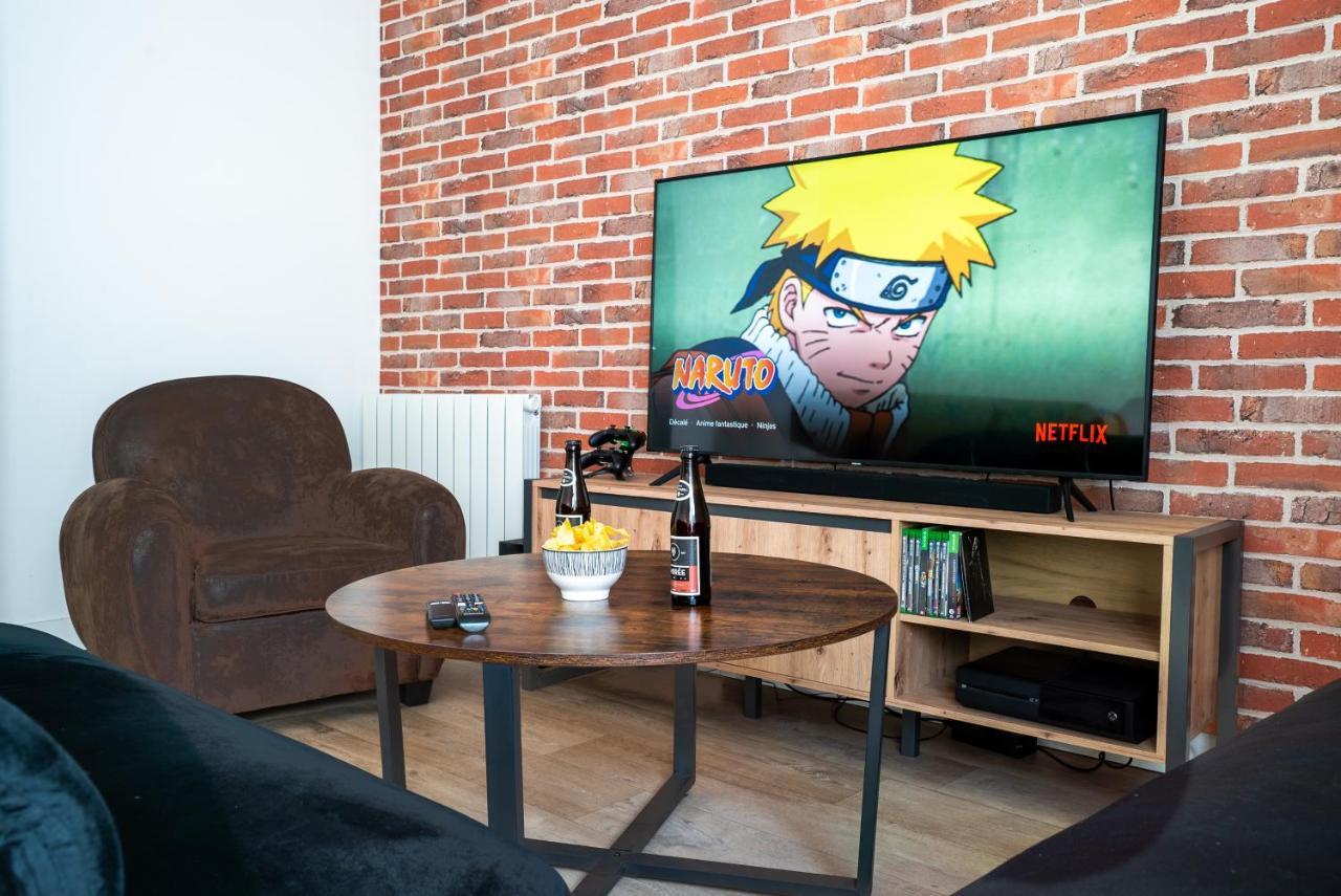 Duplex Lafargue Game Room Baby Foot Salle De Sport Jeux De Societe Limoges Esterno foto